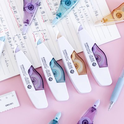 【質感文具】莫蘭迪色修正帶 - 可換替芯環保立可帶 商品圖片 2