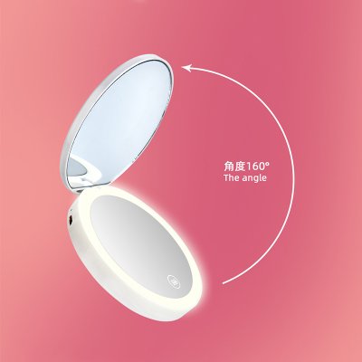 【雙面LED】摺疊化妝鏡 - 補光便攜美妝 商品圖片 4