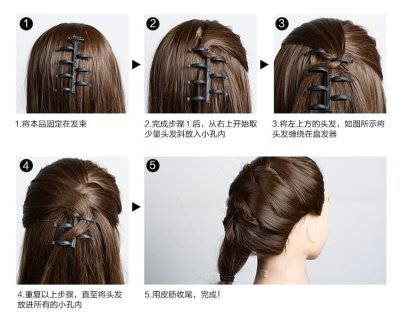 【氣質淑女編髮】蓬鬆三股辮神器 - DIY快速編髮造型工具 商品圖片 2