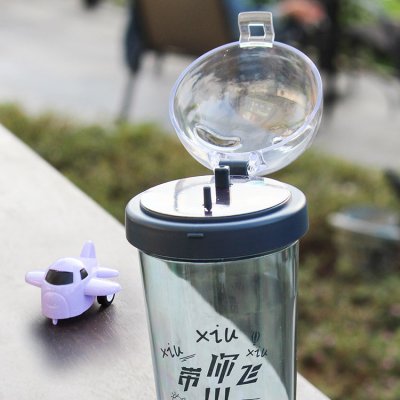 【飛機造型】創意隨手杯-兒童趣味水壺 商品圖片 3