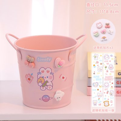 【大容量DIY筆筒】創意筆筒-簡約少女心桌面收納筒 商品圖片 7