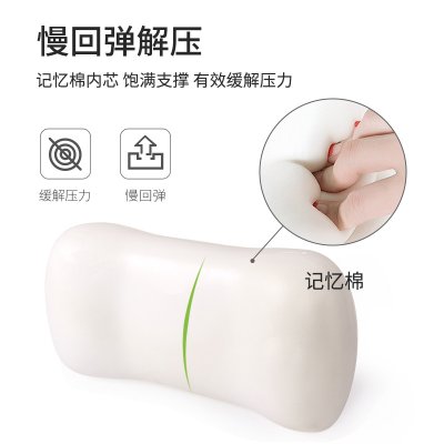【舒壓助眠枕】小熊記憶棉-慢回彈人體工學護頸枕 商品圖片 4