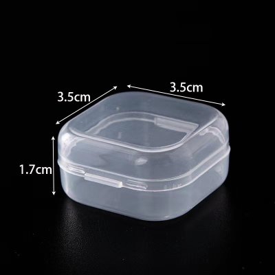 【迷你透明方盒】小物收納-飾品零件多用途