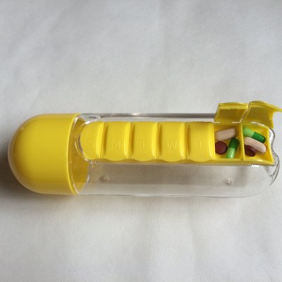 【藥盒水壺2合1】七天分格 - 吃藥提醒 商品圖片 2