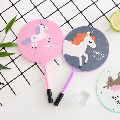 【夏日必備】創意獨角獸扇子筆 - 二合一多功能文具 商品圖片 2