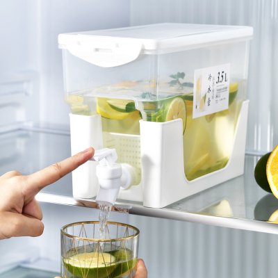 【大容量水龍頭壺】冷水壺-耐高溫檸檬水夏日茶壺 商品圖片 2