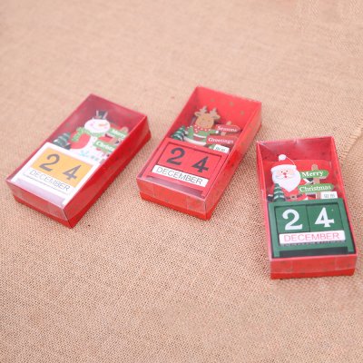 【木質倒數】聖誕日曆 - 聖誕老人麋鹿擺件 商品圖片 2