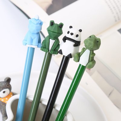 【3D立體】動物造型原子筆-幾何創意文具