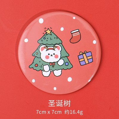 【聖誕迷你】隨身化妝鏡 - 可愛便攜補妝鏡 商品圖片 10