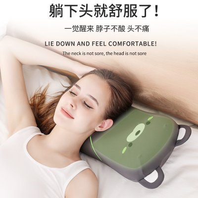 【舒壓助眠枕】小熊記憶棉-慢回彈人體工學護頸枕 商品圖片 3