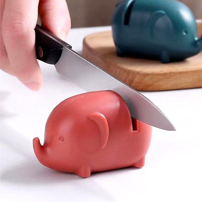 【小象磨刀器】迷你磨刀-廚房必備可愛磨刀石 商品圖片 1