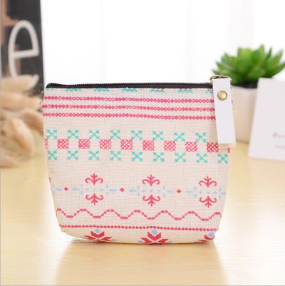 【可愛動物刺繡】帆布零錢包 - 學生小物多功能收納袋 商品圖片 7