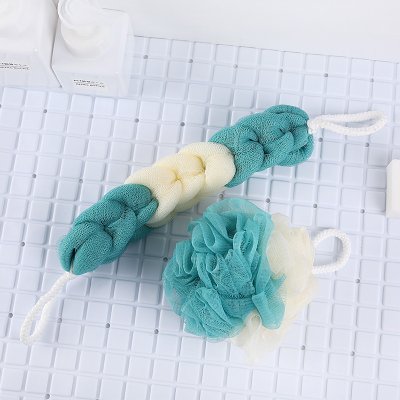 【雙色組合】搓澡浴球浴條 - 洗澡必備神器 商品圖片 4
