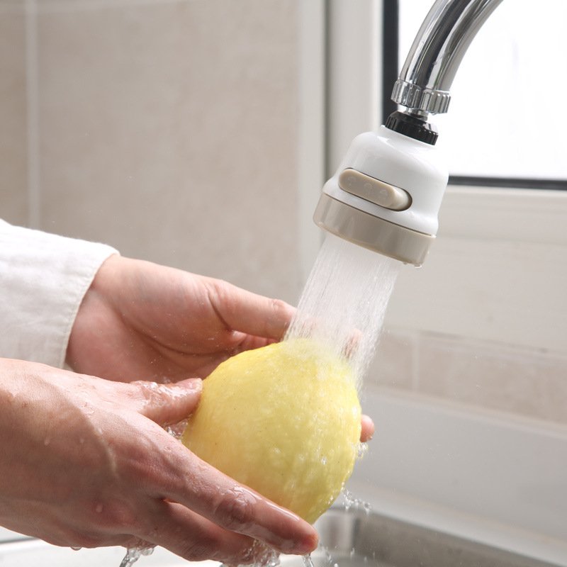 【廚房水龍頭加壓】節水器 - 三段式噴頭防噴濺過濾器