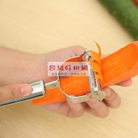 【雙刃刨刀】水果削皮刀 - 多功能兩用削皮器