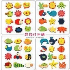 【木質材質】動物磁鐵 - 卡通造型
