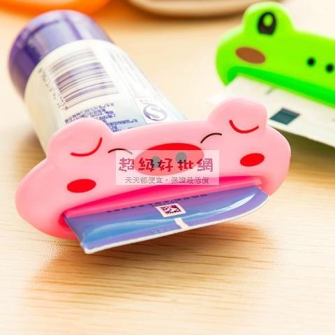 【動物造型】擠壓器 - 牙膏洗面乳節約神器