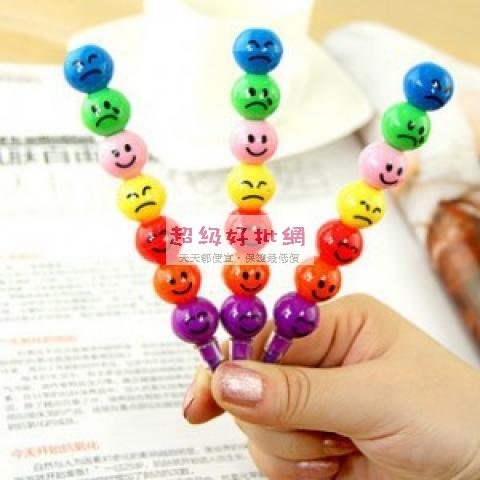 【七色合一】表情彩虹筆 - 兒童創意塗鴉筆