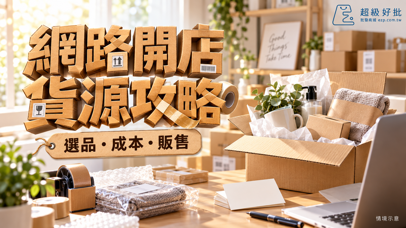 網路開店，貨源攻略：選品・成本・販售